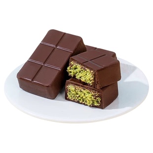 迪拜巧克力开心果酱黑巧夹心解馋千丝酥零食品旗舰店（代可可脂）