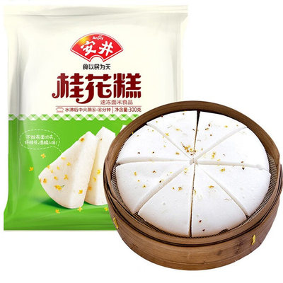 安井白玉桂花糕300g速食糕点
