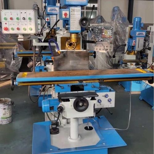 钻铣床ZX6350A 电动升降自动走刀可选配配数显尺立卧两用钻铣