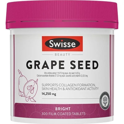 澳洲Swisse Grape Seed14250mg斯维诗葡萄籽精华  SW213