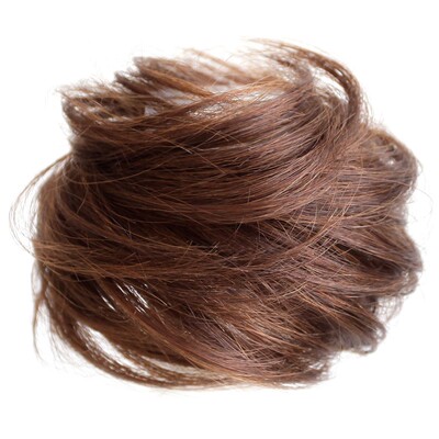 简兮低丸子头蓬松增发量蓬松自然