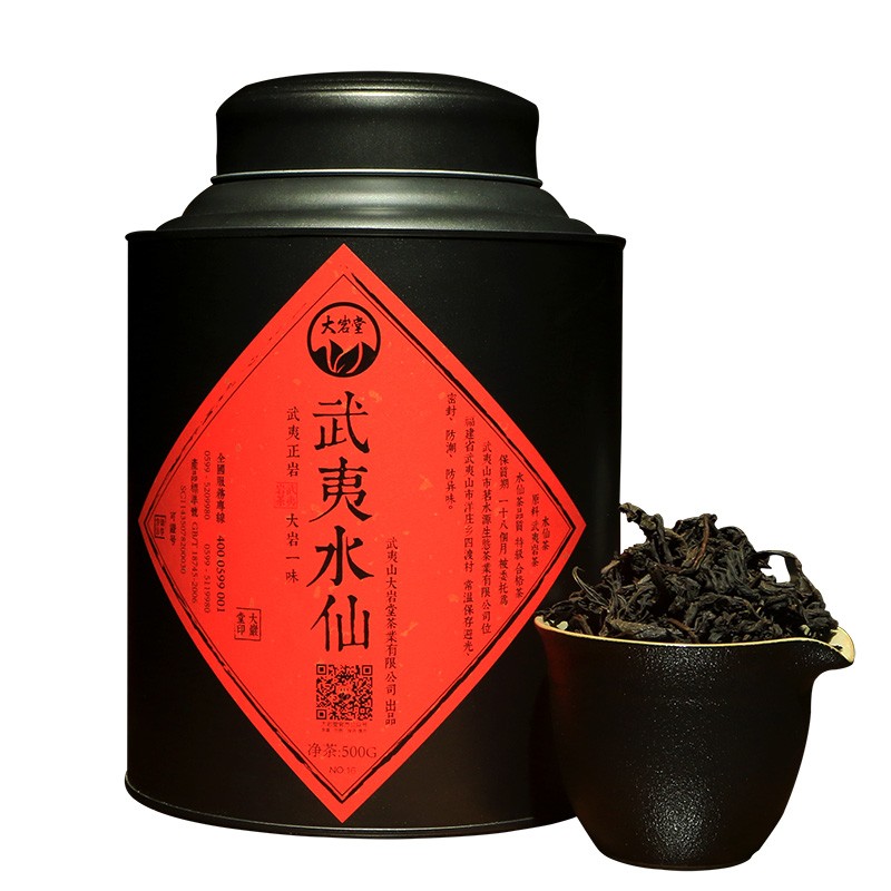 大岩堂福建武夷山水仙茶500g