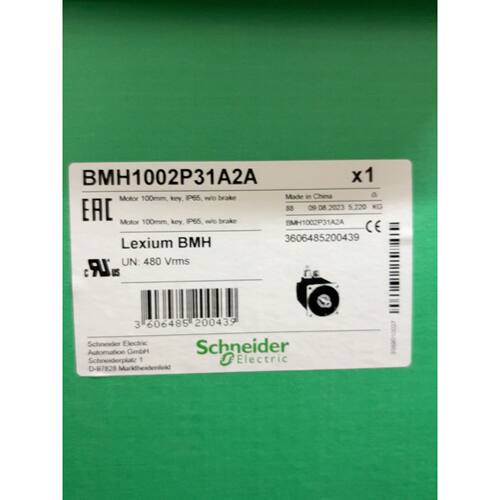 议价可维修施耐德LexiumBMH伺服电机BMH1002P31A2A100mm带钥匙IP6