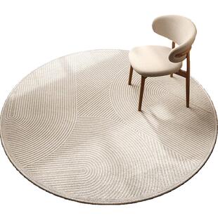 电脑椅地垫圆形地毯书房办公室卧室椅子防滑静音转椅脚垫子摇椅垫