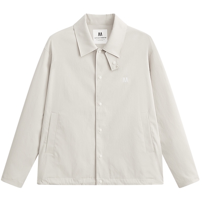 MODE COMMUTER| MC哑光紧密微弹梭织柔软亲肤简约休闲翻领夹克