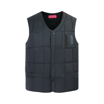 加厚保暖户外坎肩内外V字领