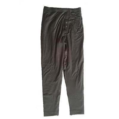 正品男款爸妈四层蚕丝轻柔保暖裤