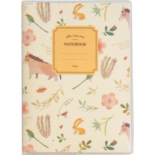 可爱卡通小本子便携随身携带的迷你记事本口袋型笔记本小学生奖励胶套本a6小号简约文艺小清新韩国韩版少女心