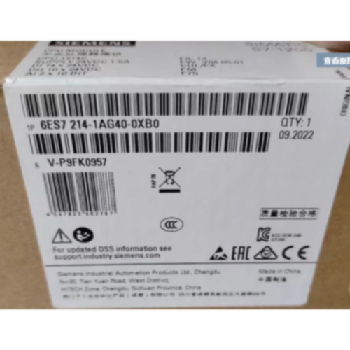 议价6ES7214-1AG40-0XB0西门子S7-1200CPU1214C模块6ES72141AG400