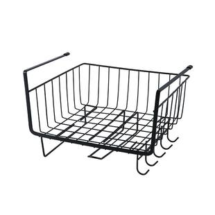 厨房置物架吊柜橱柜下挂架宿舍神器衣柜分层收纳架桌下挂篮带挂钩