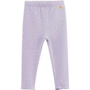 马克珍妮女童薄款弹力打底裤 儿童裤子宝宝打底裤春款秋款231277