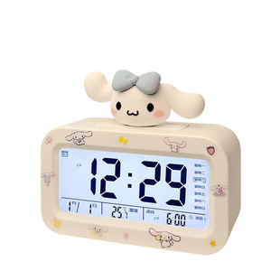 闹钟学生专用起床神器闹铃2025新款智能电子时钟桌面表儿童男女孩