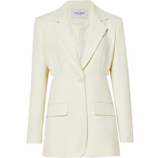 【断码特惠】糖力 腰间镂空水晶织带西装外套女高级感炸街小西服