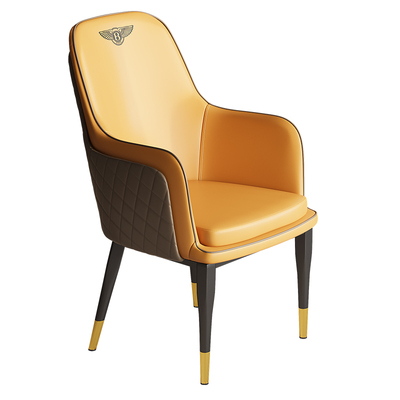 北欧餐椅酒店专用休闲麻将椅子阳台轻奢高端休息区桌椅组合宾利椅