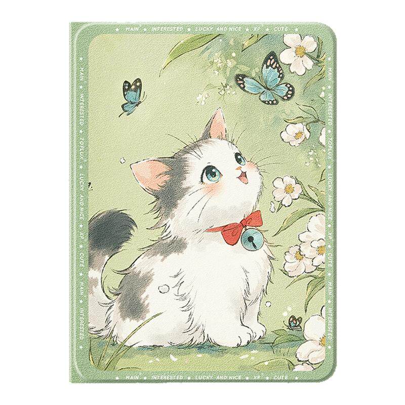 适用苹果ipad11平板保护壳ipadpro可爱猫咪ipadair7硅胶10代9带笔槽保护套air6防摔8卡通mini7