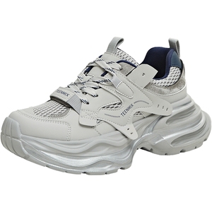 天美意潮酷厚底增高老爹鞋复古运动鞋女休闲鞋2025秋新款KD132DM5