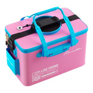 折叠活鱼桶野钓专用一体成型钓鱼桶溪流路亚鱼护桶新型打水桶加厚