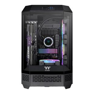 TT机箱The Tower 300海景房电脑主机台式机箱支持420水冷matx主板