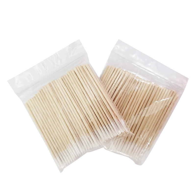 纹绣工具睫毛用品全套纹眉色料棉签尖头尖嘴木棉棒眼线专用