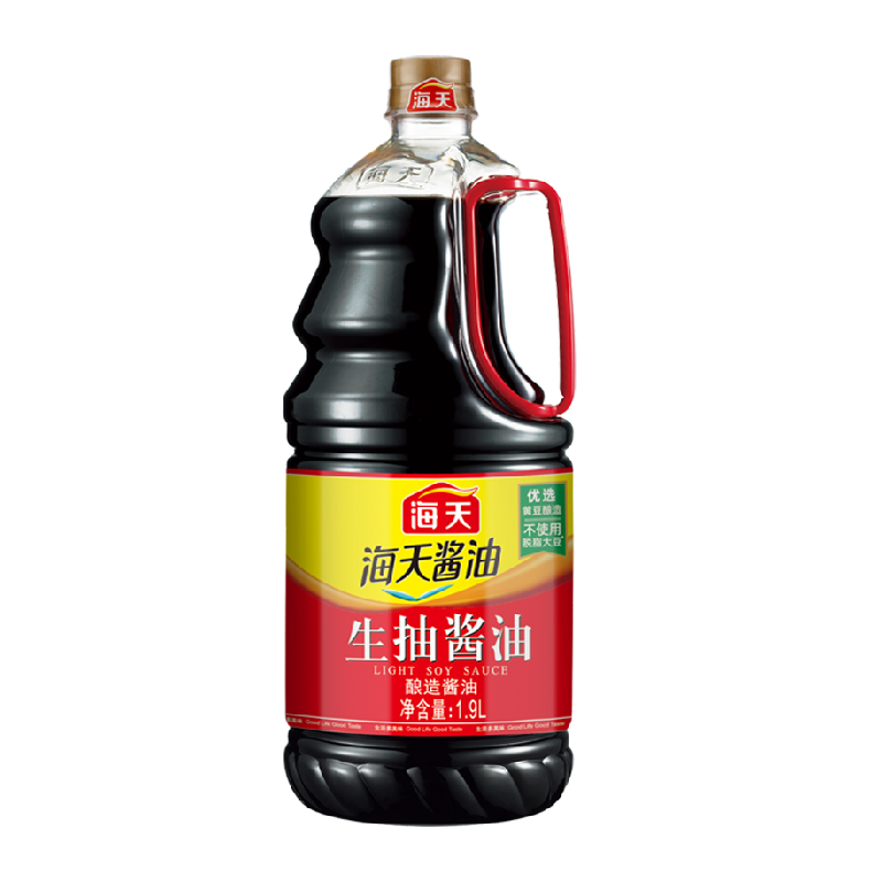 海天生抽酱油生抽烹饪用途广炒菜火锅点蘸酿造酱油凉拌家用