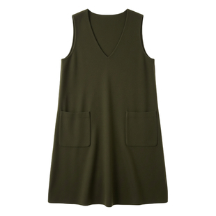 春秋冬百搭羊毛羊绒马夹背心连衣裙显瘦马甲气质内搭64101300