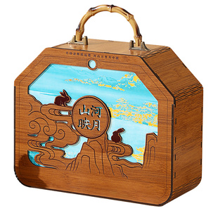 新中式糕点礼盒装饼干零食大礼包过年送长辈走亲戚送礼公司定制