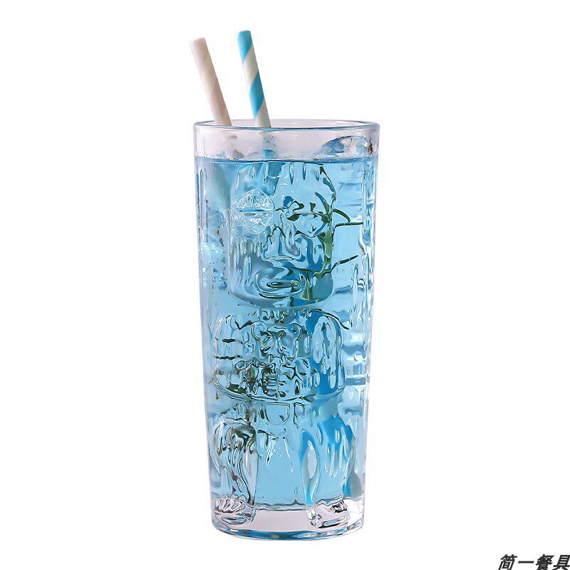 提基杯鸡尾酒杯鬼脸僵尸个性搞怪玻璃果汁沙冰冷饮杯夏威夷tiki杯