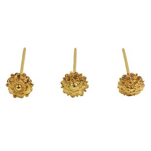 小花头簪,汉服配饰古代头饰柯子裙明代唐代百搭款式