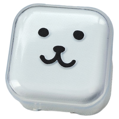 适用苹果40w透明印花充电保护套