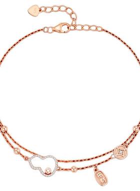 【礼物】招财纳福轻奢葫芦手链女