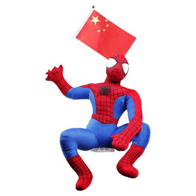 蜘蛛侠汽车摆件摩托电动车装饰品