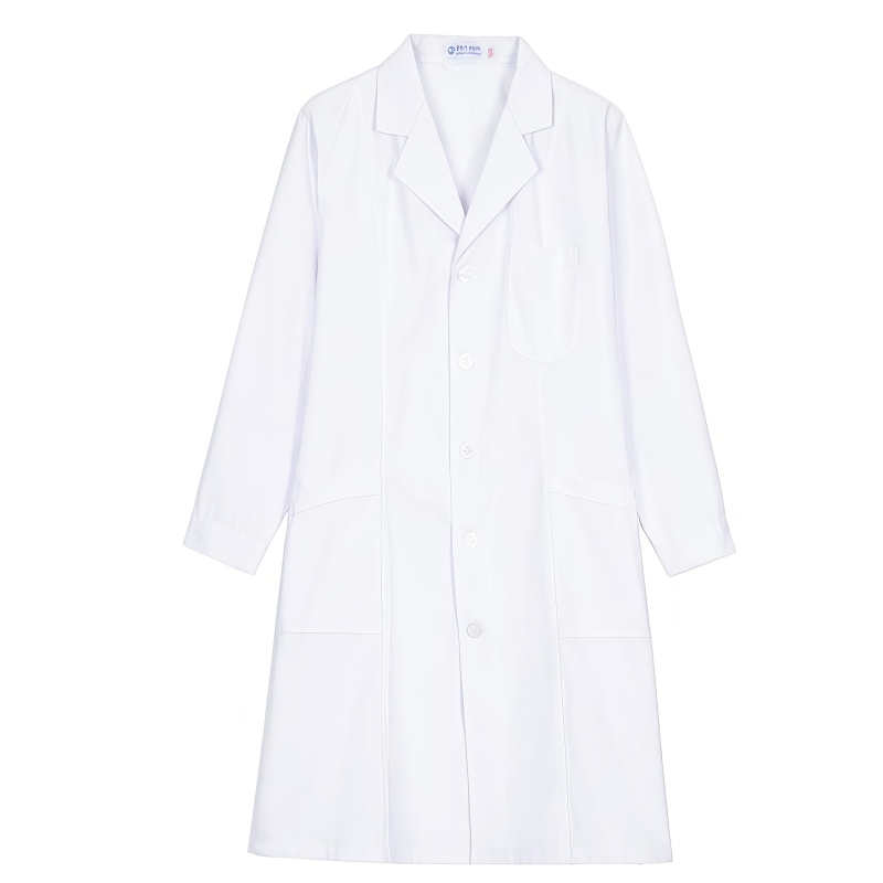 南丁格尔白大褂女医生长袖秋冬加厚男实验医学生美容院医院工作服
