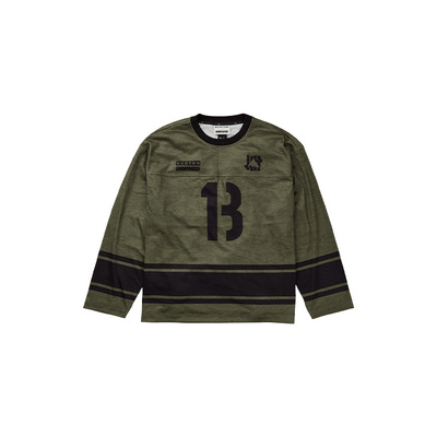 BURTON联名款男女球衣式长袖T袖