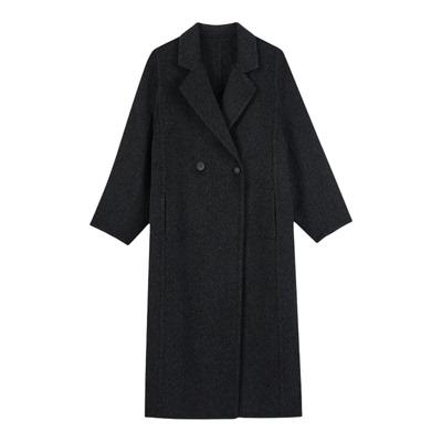 ART CHARACTER/艺符骆驼绒棉羊毛翻领长款大衣女款2025新款-木兮