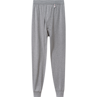 宜而爽秋裤男士纯棉薄款保暖裤全棉冬季线裤打底裤单条棉毛裤M07N