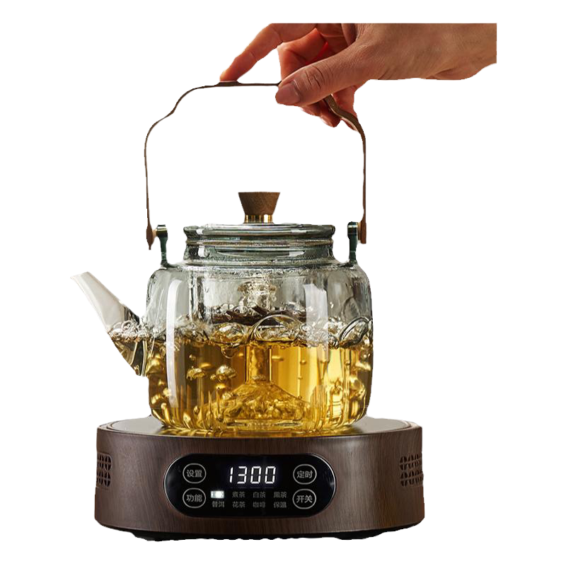 高硼硅玻璃【蒸煮两用】煮茶壶