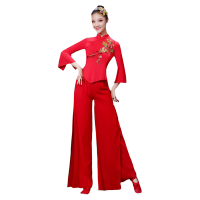 秧歌服演出服女2025新款古典舞服