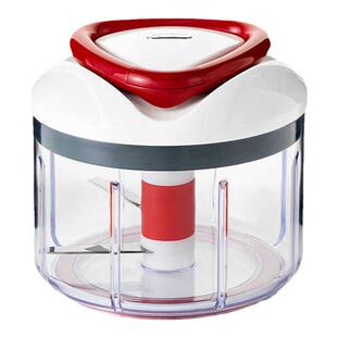 利快抽拉式搅碎器多功能手动绞肉机水果蒜泥器绞馅器辅食蔬菜泥