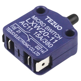 特佐 按压式微动开关 小型 自复位 限位开关LXW20-11 银触点TEZUO