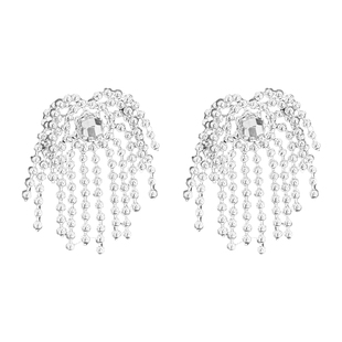 AMO白日烟火 清冷感烟花耳钉小众设计感晚宴耳饰温柔高级耳环女