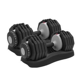 AtivaFit爱体飞哑铃可调节健身家用快速可调节哑铃重量50kg一对