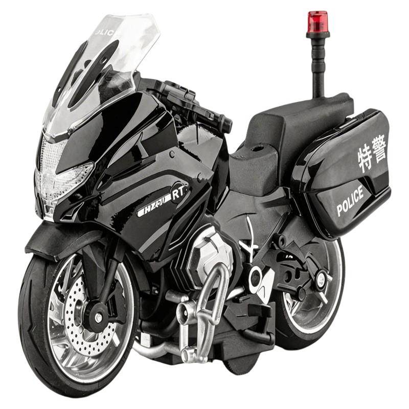 可启动川崎杜卡迪合金机车模型仿