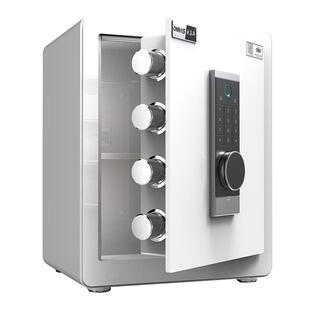 欧奈斯保险柜家用小型2026年新款防盗保险箱指纹密码办公钥匙保管箱隐藏式床头柜入墙智能多功能商用防撬夹万