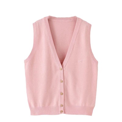 jk日系马甲背心外套原创针织开衫