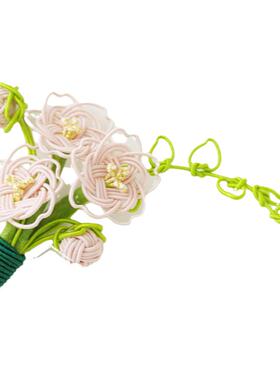 「樱花束」日本进口水引细工DIY手工胸针材料包 含教程