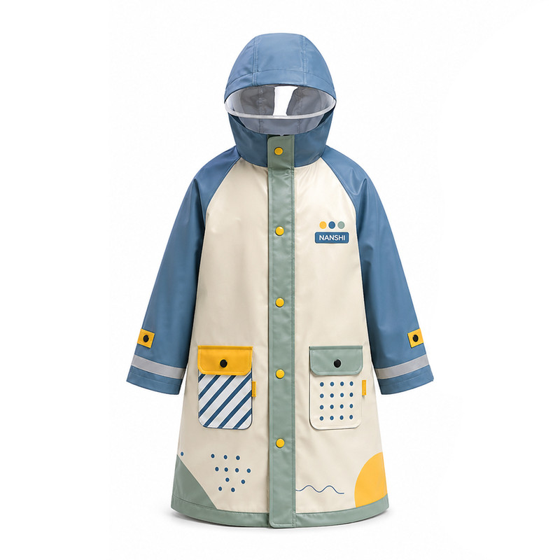 nanshi单人小学生雨衣