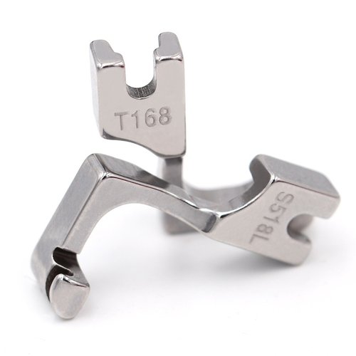 S518L单边隐形拉链压脚T168工业缝纫机全钢零件压脚拉锁隐形