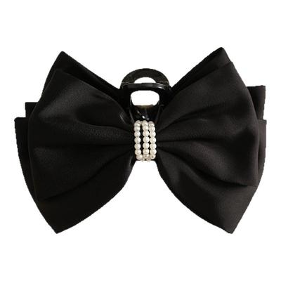 在逃公主头饰缎面抓夹