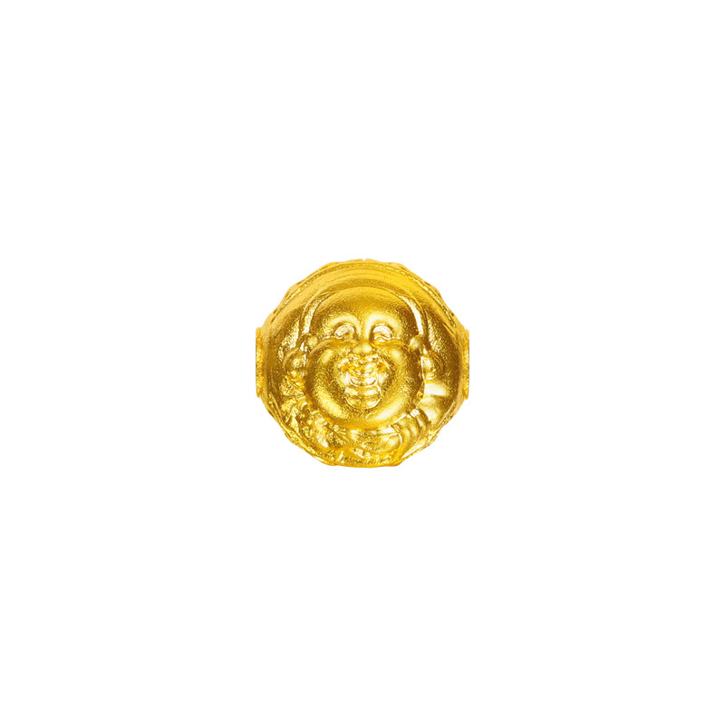 老克勒黄金5D硬金核桃珠佛头珠