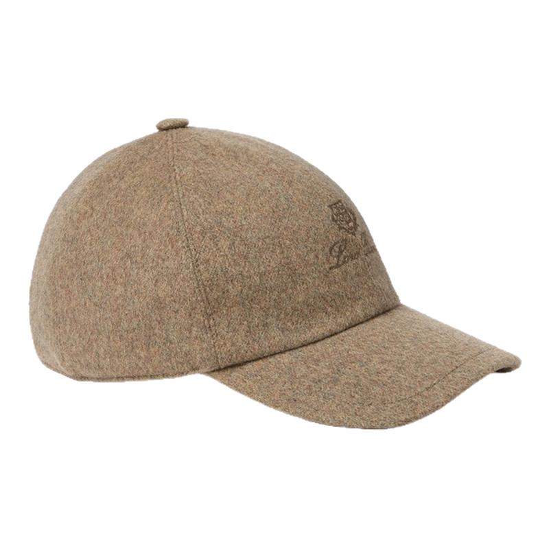 LoroPiana/诺悠翩雅男士棒球帽 六片式100%羊绒防水防风2026新款
